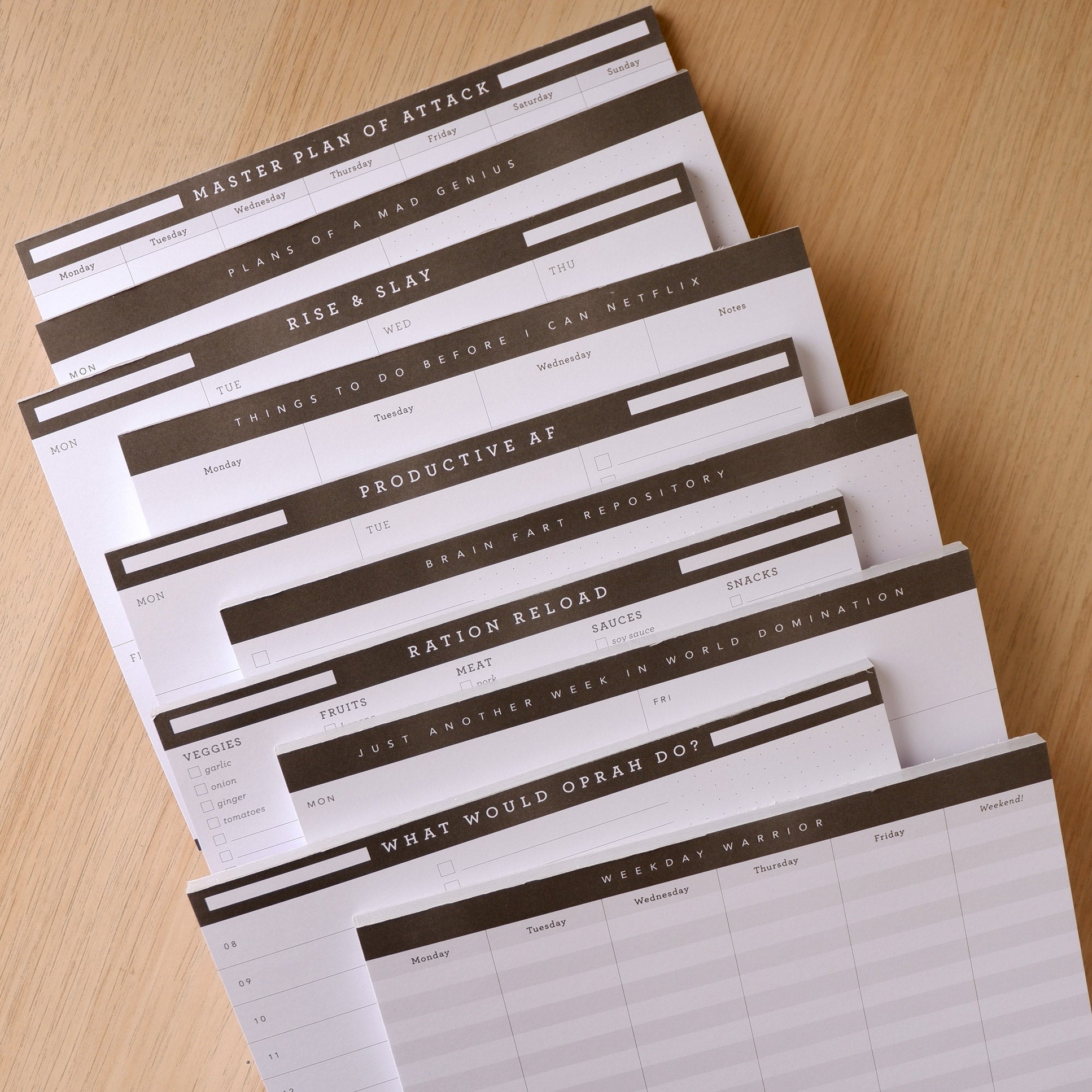 Custom A5 Notepad - Print Samples - Design Hatch Studio