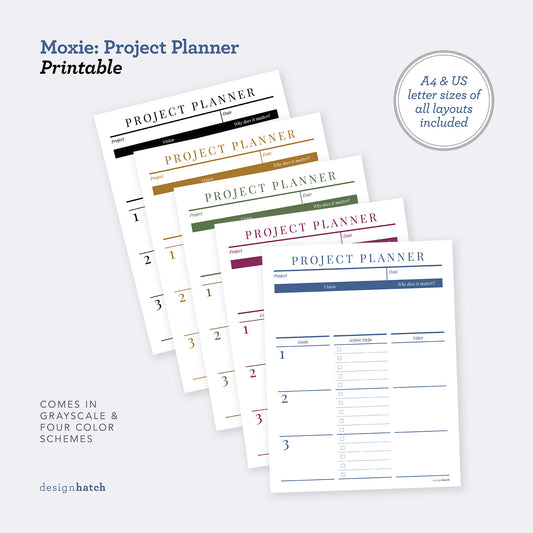 Moxie: Project Planner