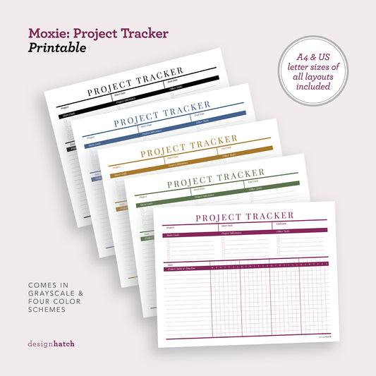 Moxie: Project Tracker