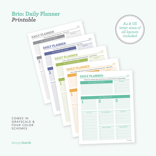 Brio: Daily Planner