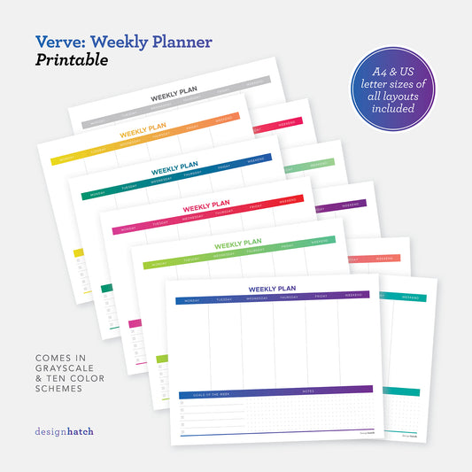 Verve: Weekly Planner