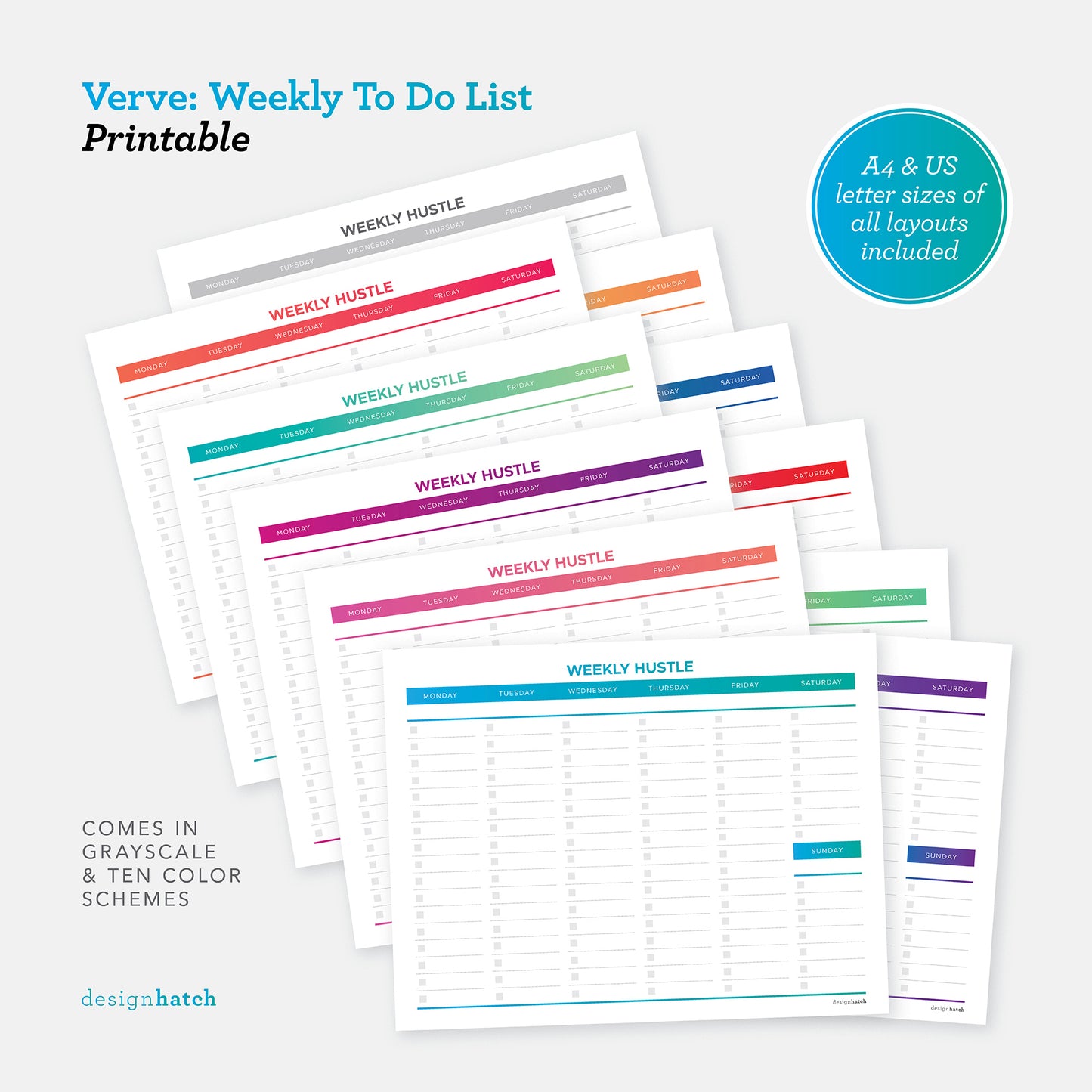 Verve: Weekly To Do List