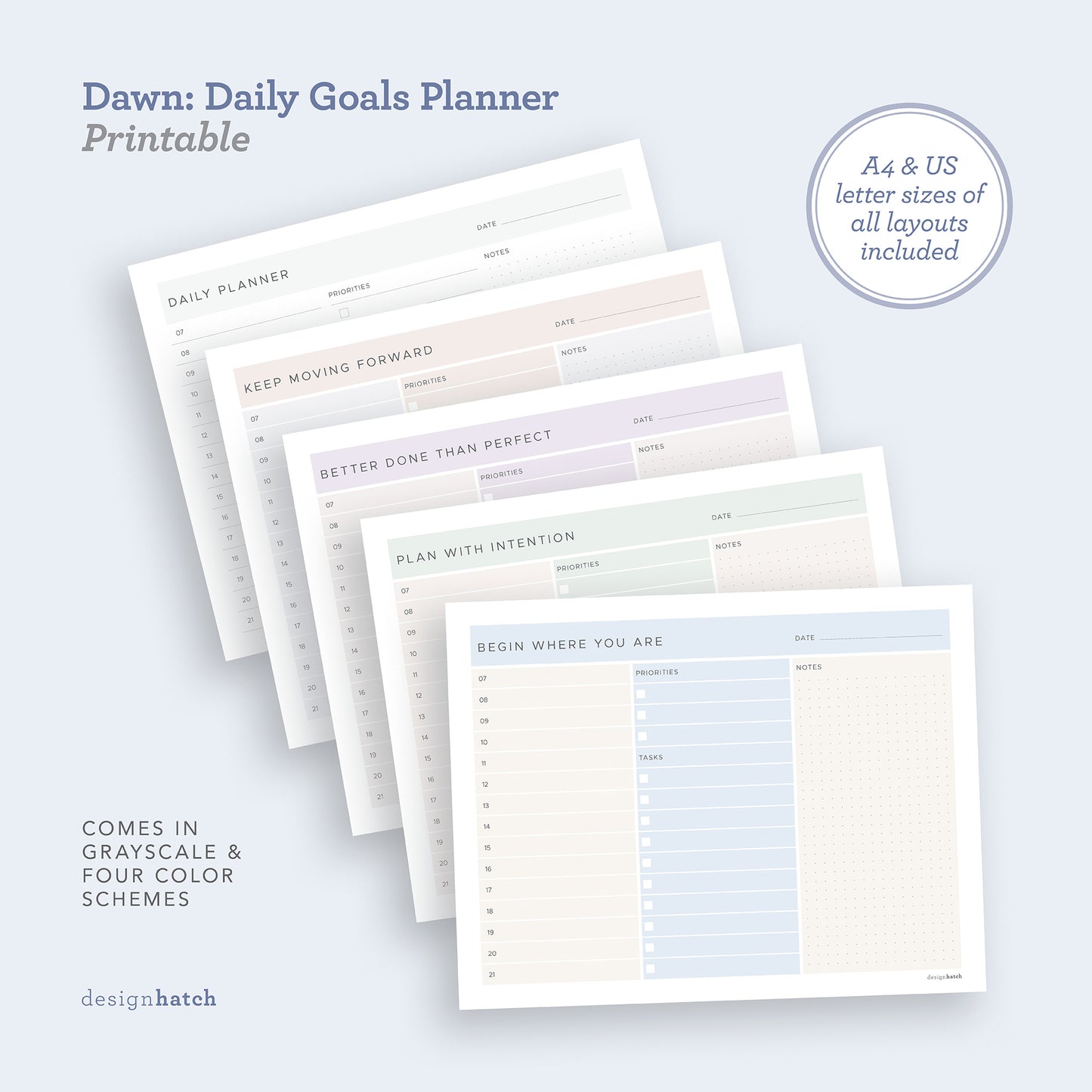 Dawn: Daily Goals Planner