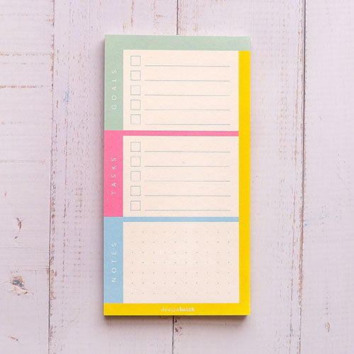Goals / Tasks List + Notes - Slim Pad